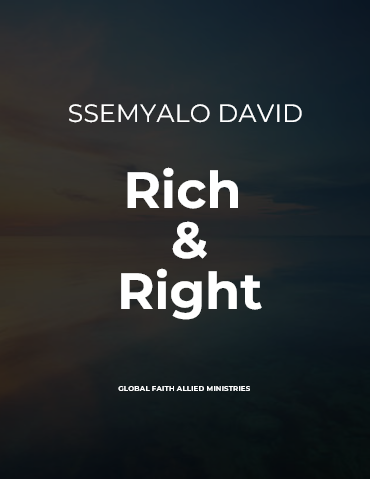 RICH AND RIGHT COVER